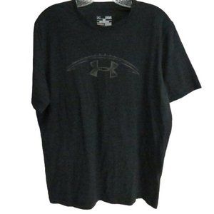 Under Armour Men's M T-Shirt Loose Crew Neck Grey Heat Gear